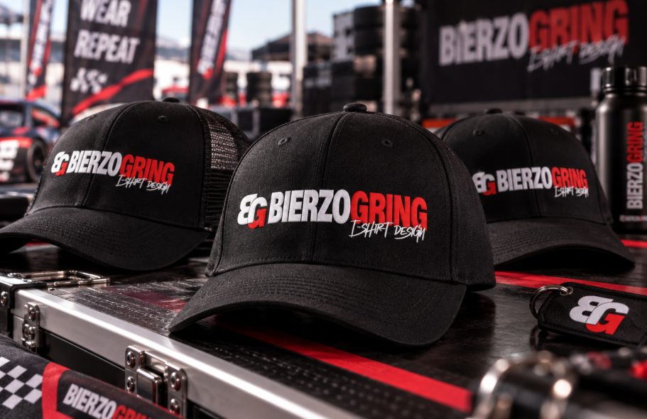 Gorras personalizadas Bierzogring Motor Gorras personalizadas para motoclubs, clubes de coches, equipos y eventos del motor