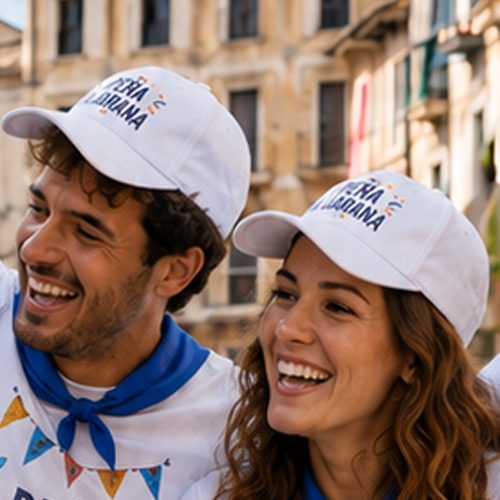 Gorras personalizadas para peñas - Bierzogring
