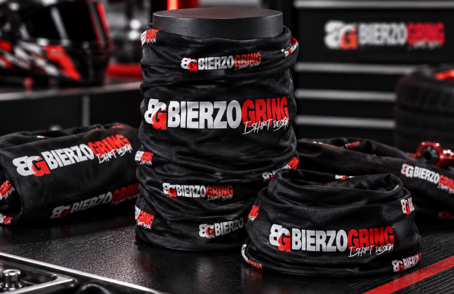 Pañuelos personalizados Bierzogring Motor Pañuelos personalizados para concentraciones, rutas, motoclubs y eventos del motor