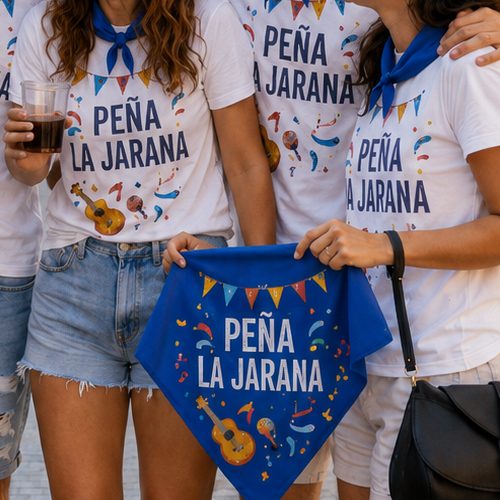 Pañuelos personalizados para peñas - Bierzogring