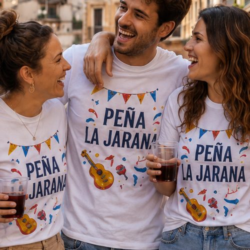 Camisetas personalizadas para peñas - Bierzogring