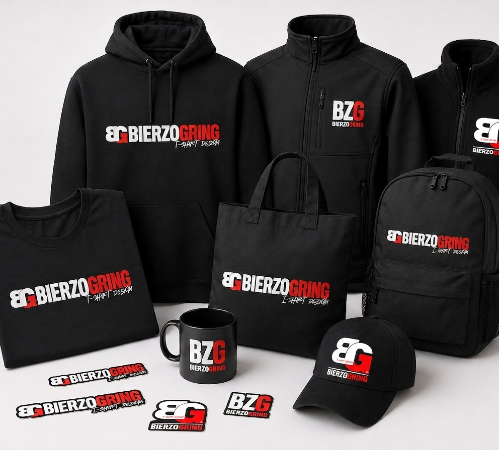 Equipo profesional como imagen de trabajos y servicios de personalización textil de Bierzogring